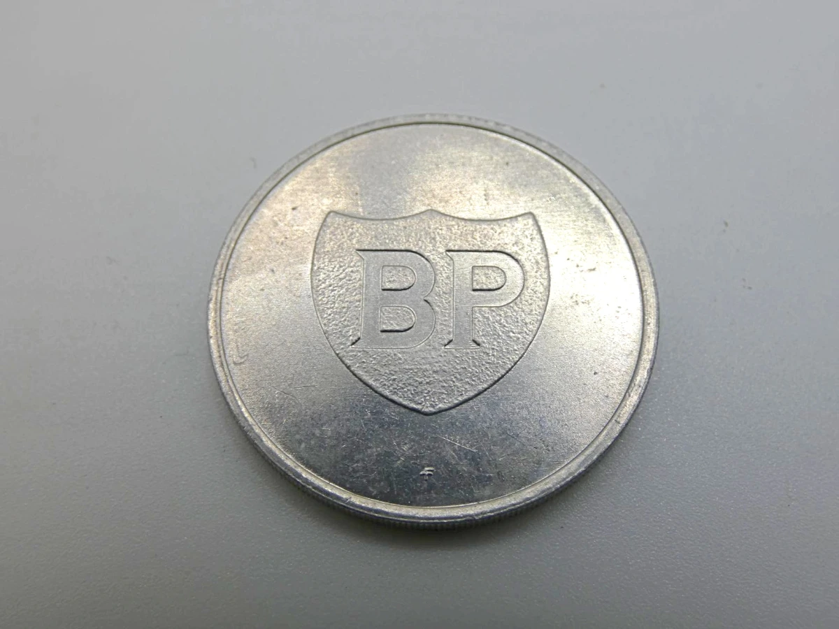 BP Serge Reding vintage promotiepenning / muntelement - foto 2