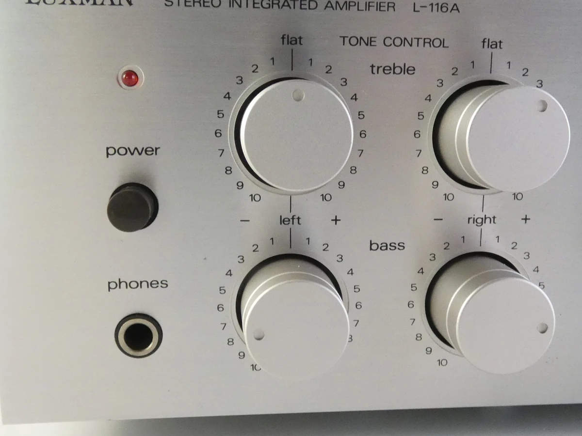 Vintage Luxman L-116A stereo geïntegreerde versterker - foto 2