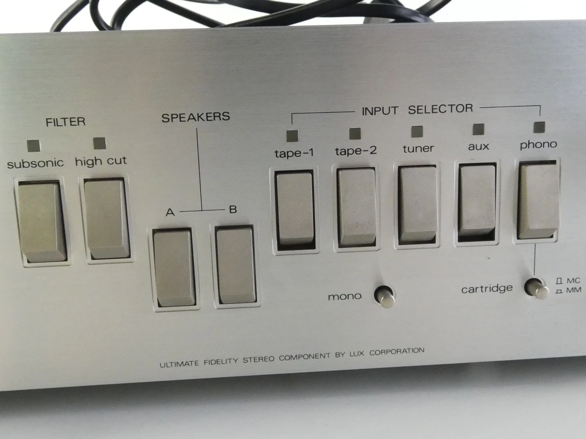 Vintage Luxman L-116A stereo geïntegreerde versterker - foto 3
