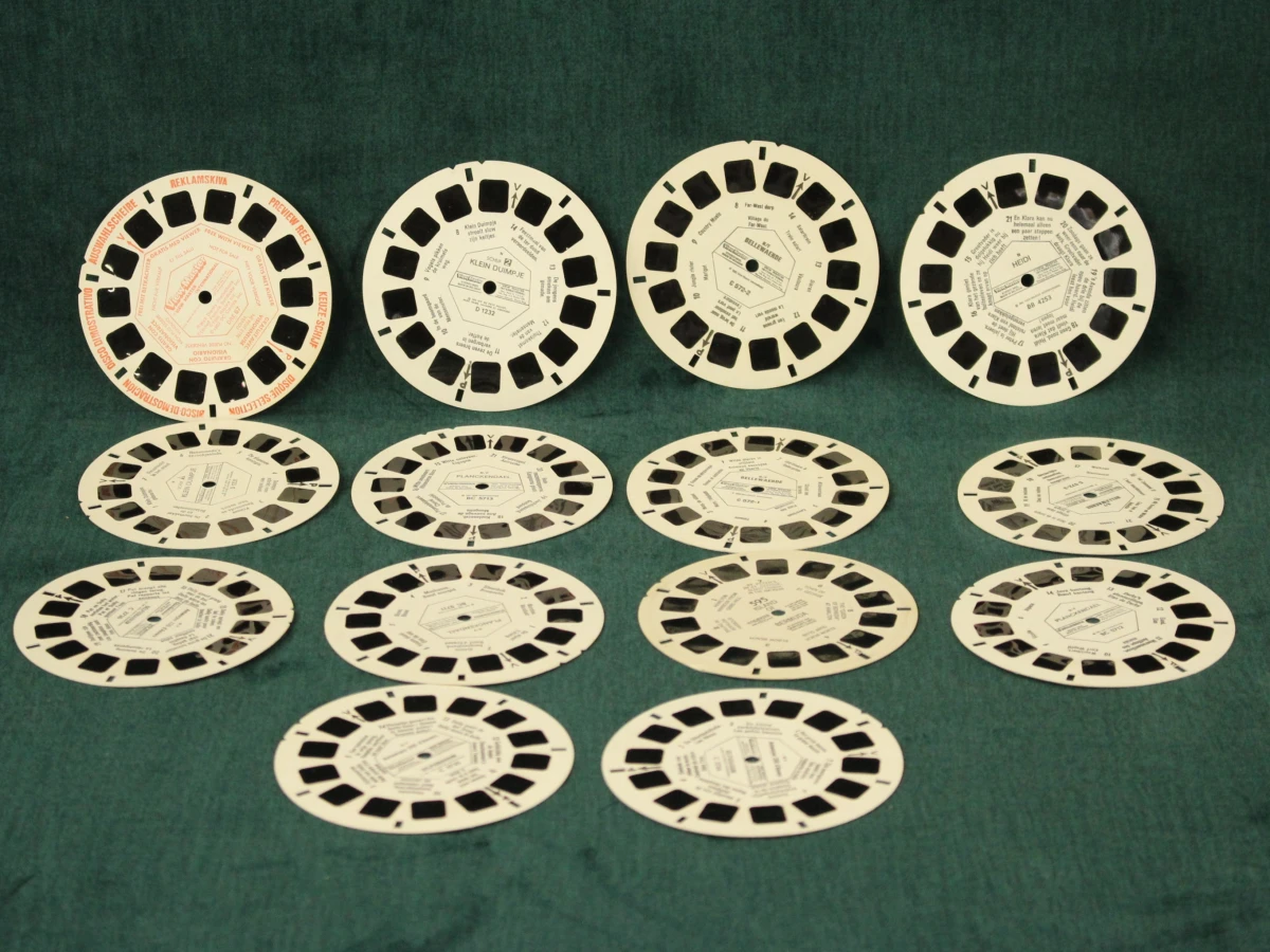 View-Master 3D-kijker met beeldschijven ca Jaren 50-70 - foto 4