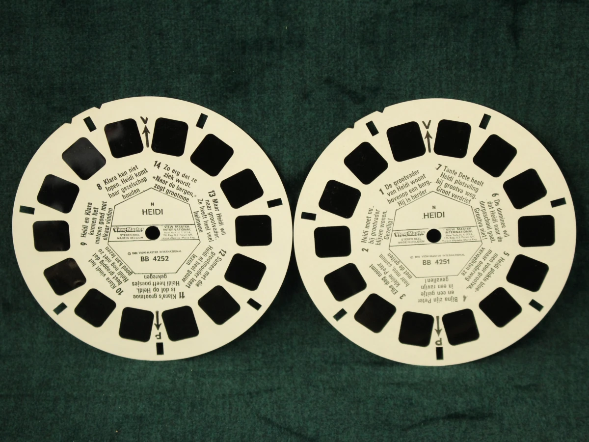View-Master 3D-kijker met beeldschijven ca Jaren 50-70 - foto 8