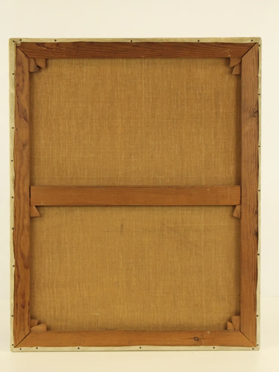 Frans Luyckx (1923–1997) – Portret van een oudere dame – Olieverf op doek - foto 8