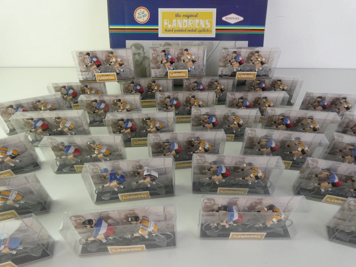 Flandriens metalen wielrenners set - foto 3