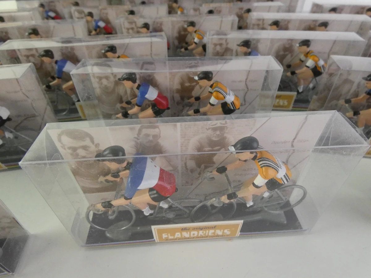 Flandriens metalen wielrenners set - foto 4