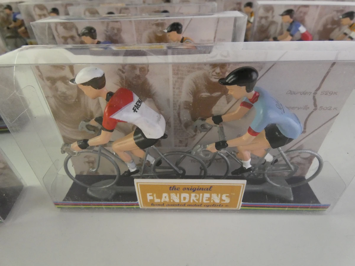 Flandriens metalen wielrenners set - foto 5