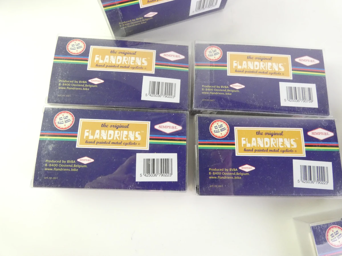 Flandriens metalen wielrenners set - foto 11