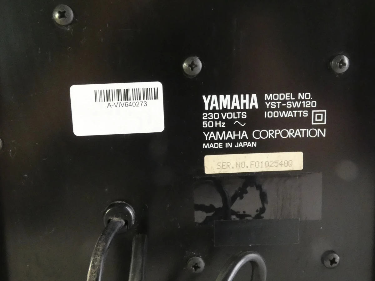 Yamaha YST-SW120 Actieve Subwoofer - 100W - foto 5