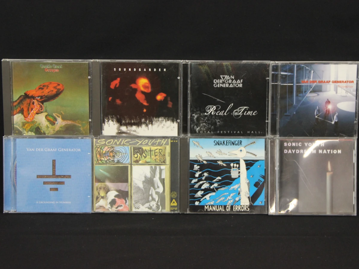 31 rock Cd's – o.a. Gentle giant, Frank zappa, Sonic Youth, Captain Beefheart enz.. - foto 3
