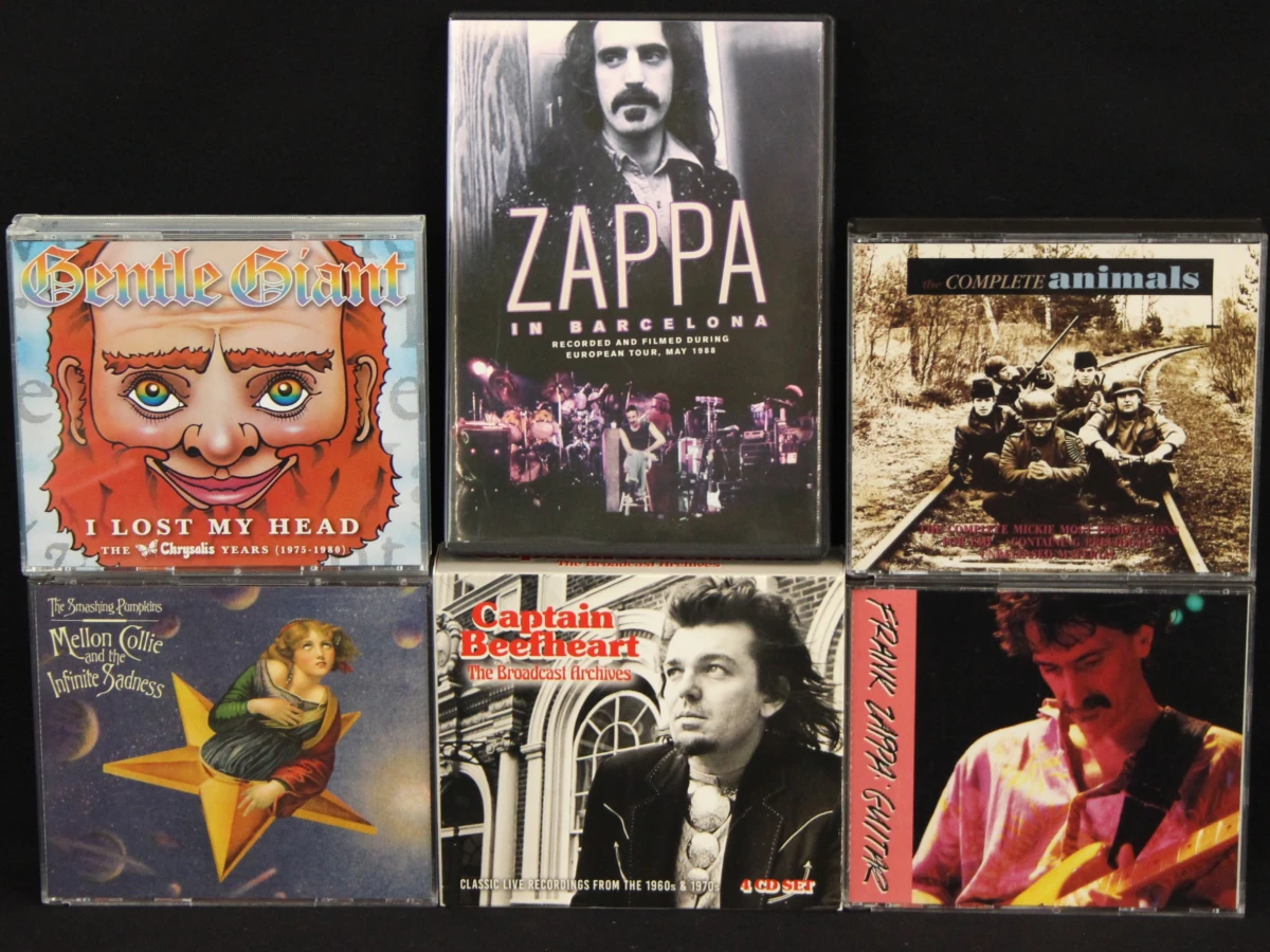 31 rock Cd's – o.a. Gentle giant, Frank zappa, Sonic Youth, Captain Beefheart enz.. - foto 5