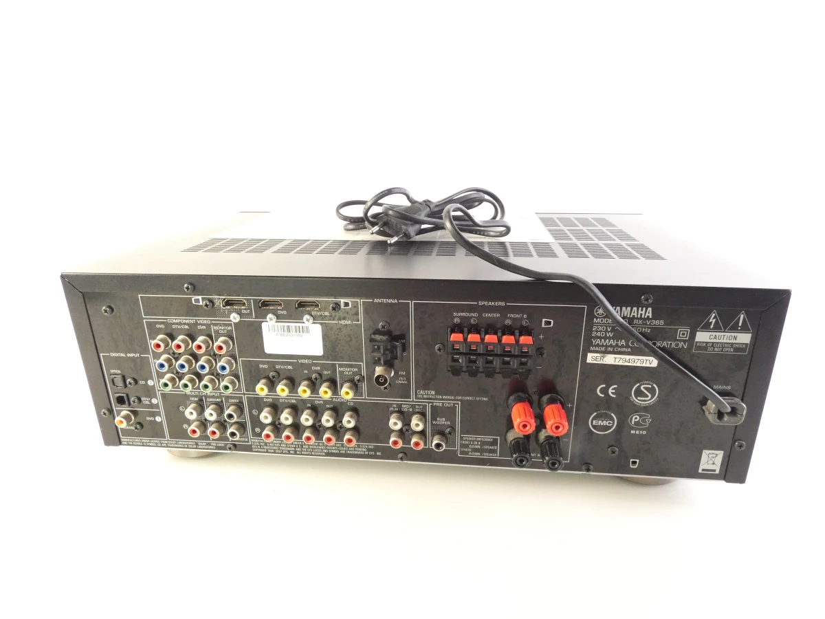 Yamaha RX-V365 - 5.1-kanaals AV-receiver - foto 6
