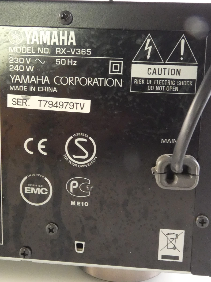 Yamaha RX-V365 - 5.1-kanaals AV-receiver - foto 9