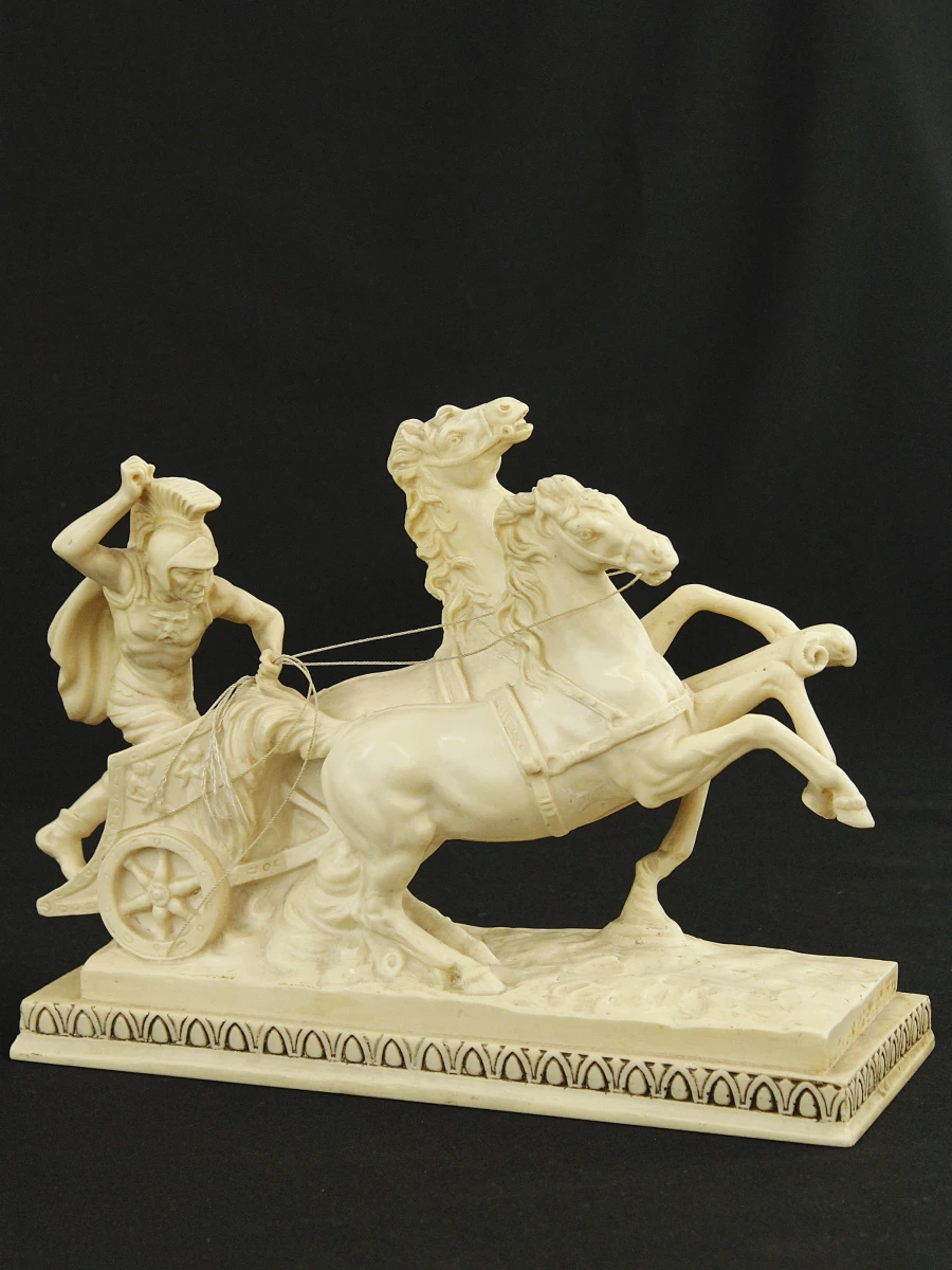 A. Santini Romeinse Strijdwagen (Ben-Hur) – Italië – 30 cm - foto 5