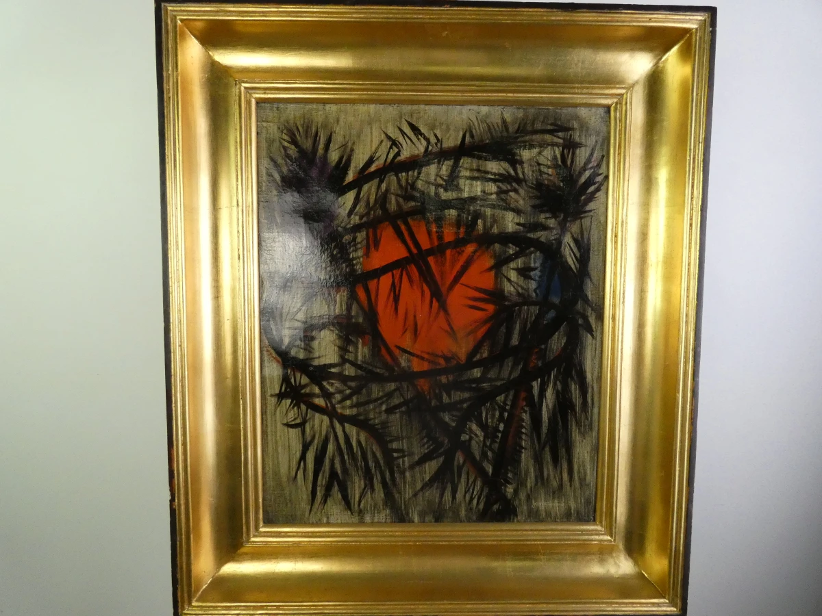 Schilderij Goede Vrijdag 1954 door Jan Vaerten - foto 2