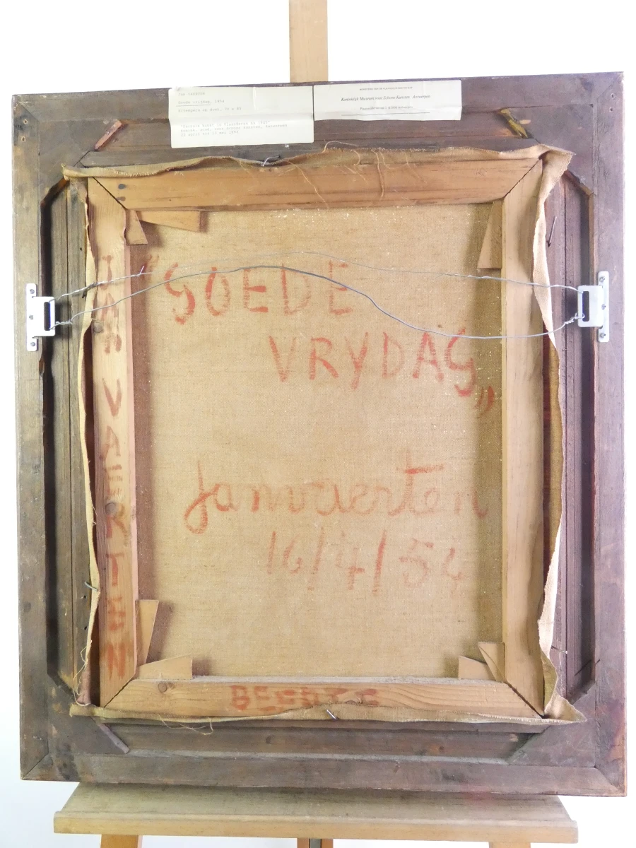 Schilderij Goede Vrijdag 1954 door Jan Vaerten - foto 16