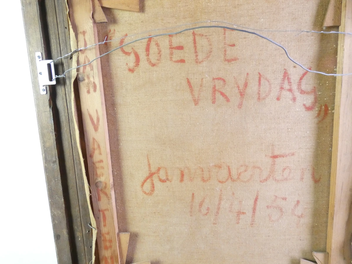 Schilderij Goede Vrijdag 1954 door Jan Vaerten - foto 17