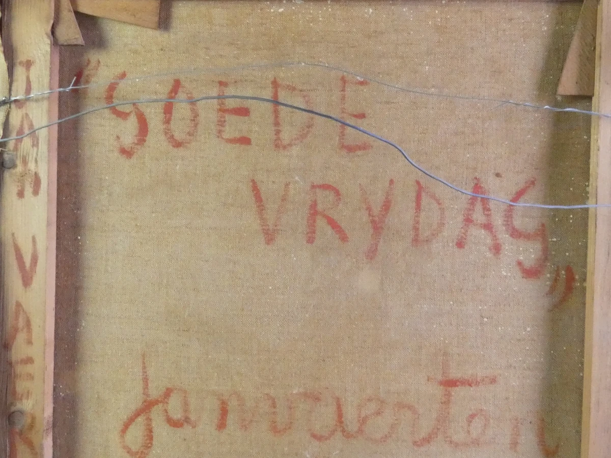 Schilderij Goede Vrijdag 1954 door Jan Vaerten - foto 23