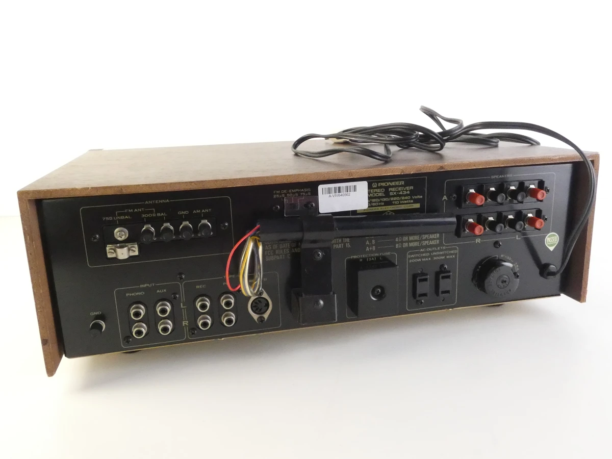 Vintage Pioneer SX-434 stereo receiver - foto 8