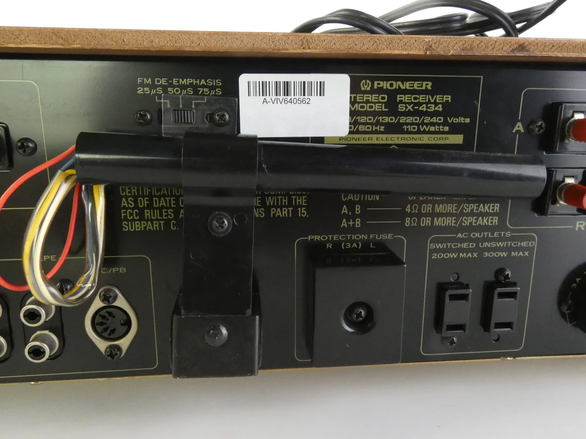 Vintage Pioneer SX-434 stereo receiver - foto 10