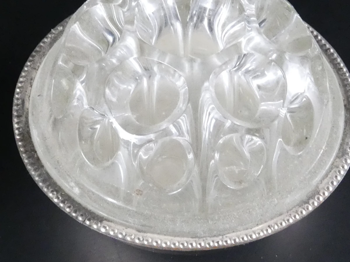 Set van 13 vintage glazen Bloemenstekers (11-delig) – Mid-Century Persglas - foto 15