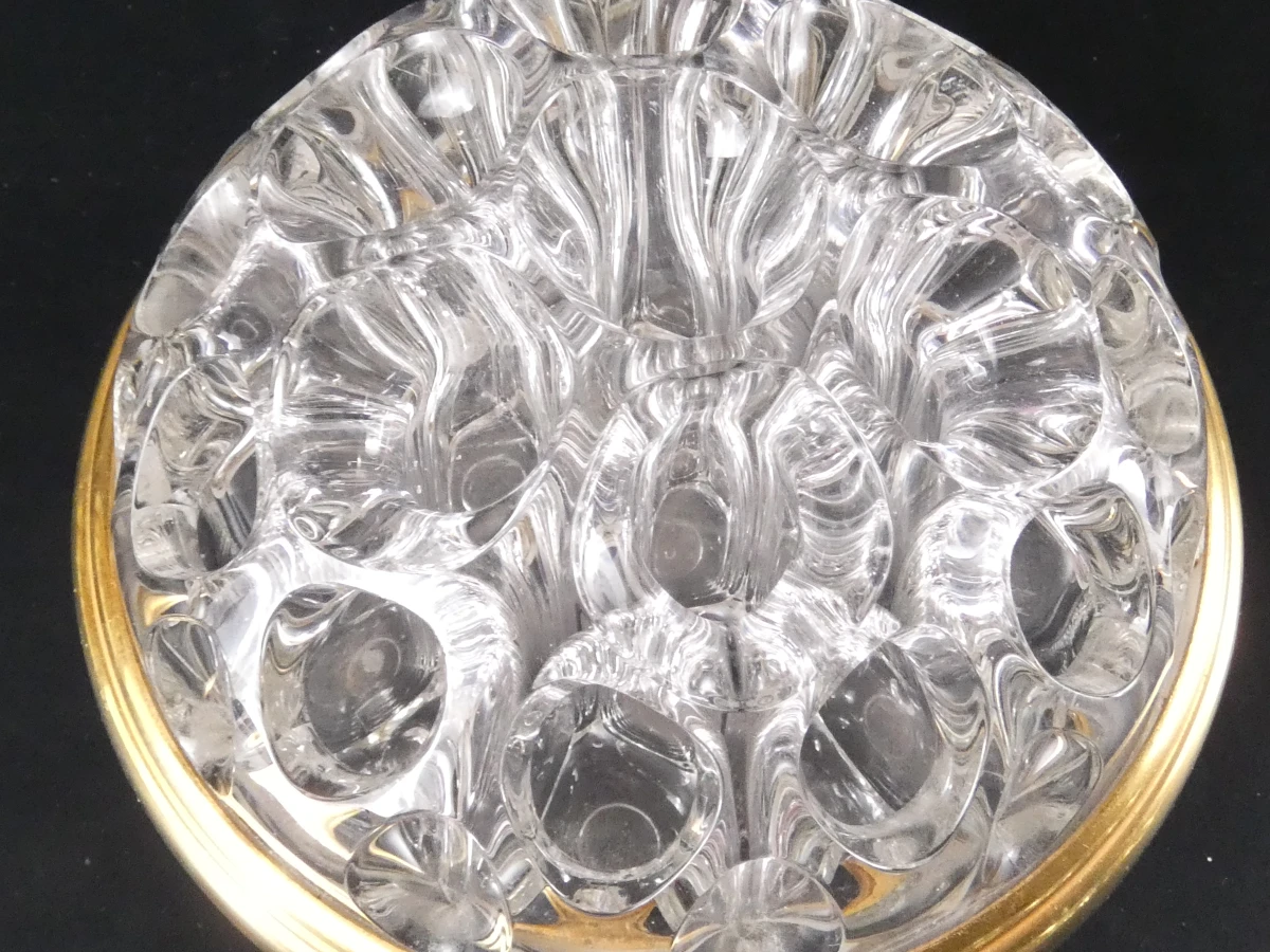Set van 13 vintage glazen Bloemenstekers (11-delig) – Mid-Century Persglas - foto 18