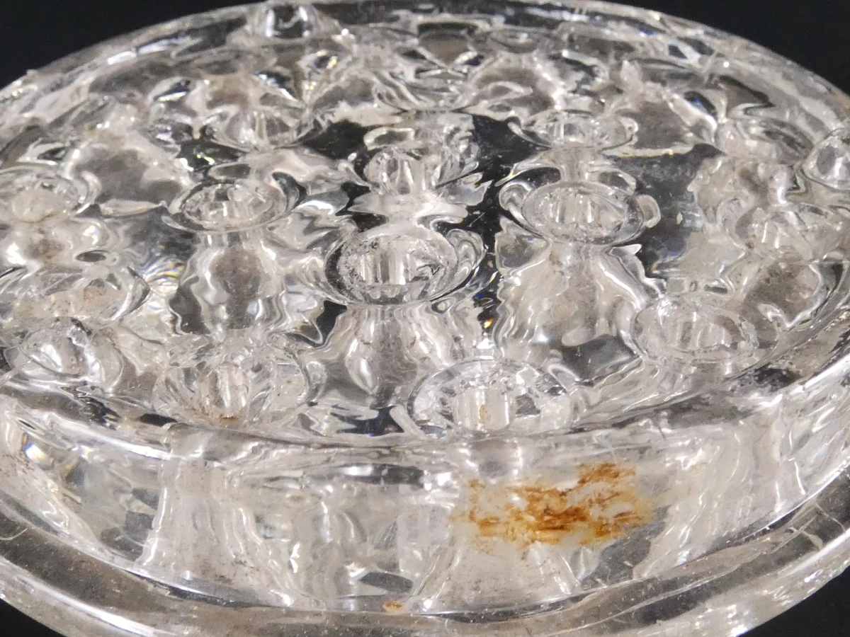 Set van 13 vintage glazen Bloemenstekers (11-delig) – Mid-Century Persglas - foto 21