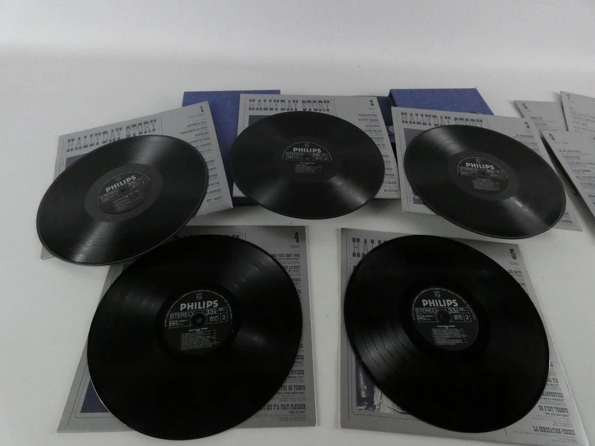 Hallyday Story (10 LP Deluxe Denim Box Set, 1975) - foto 5