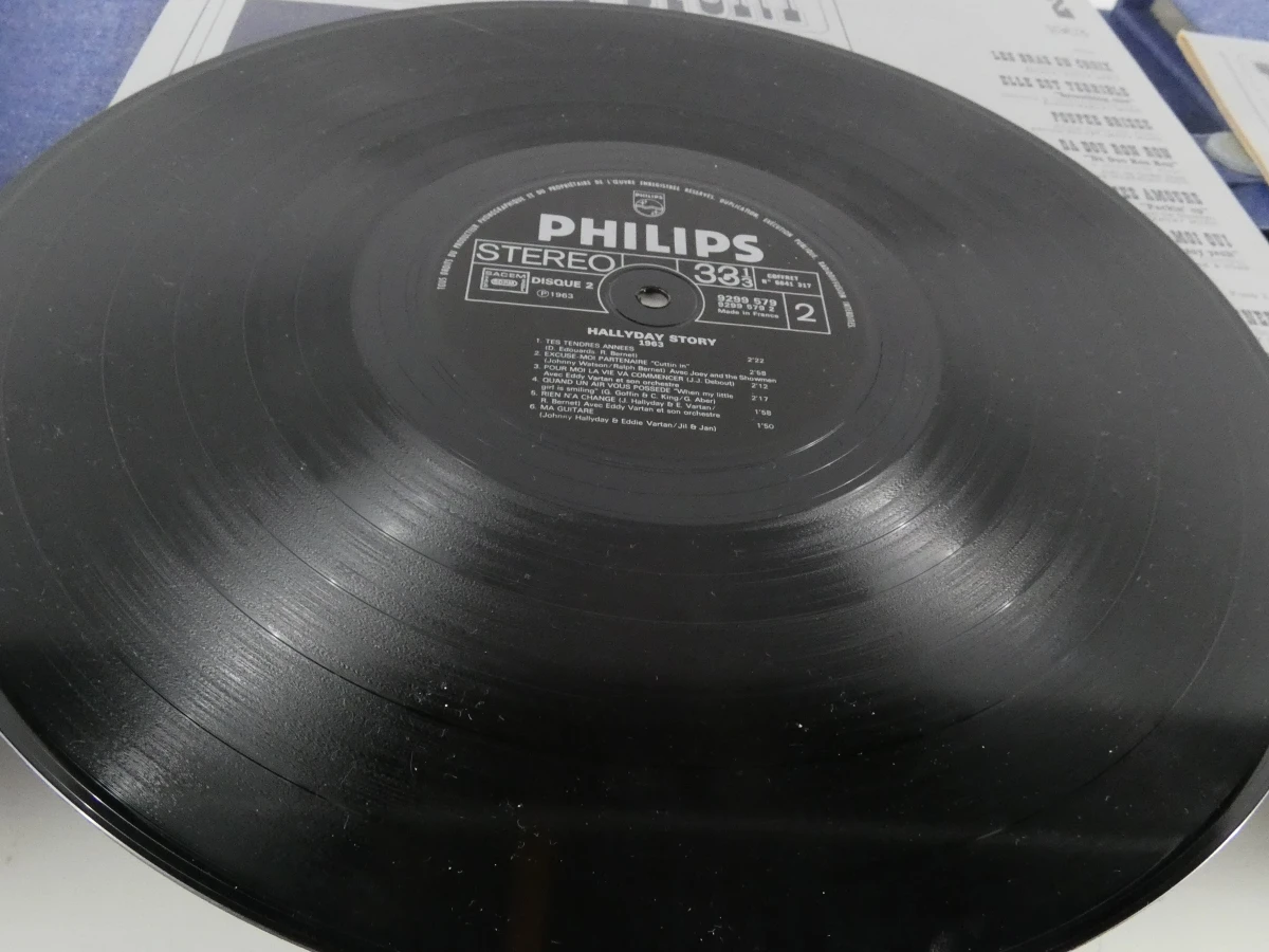 Hallyday Story (10 LP Deluxe Denim Box Set, 1975) - foto 7