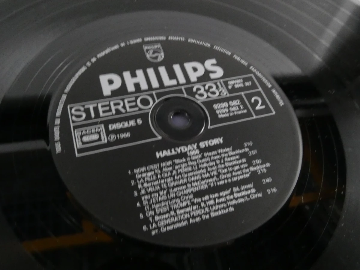 Hallyday Story (10 LP Deluxe Denim Box Set, 1975) - foto 8