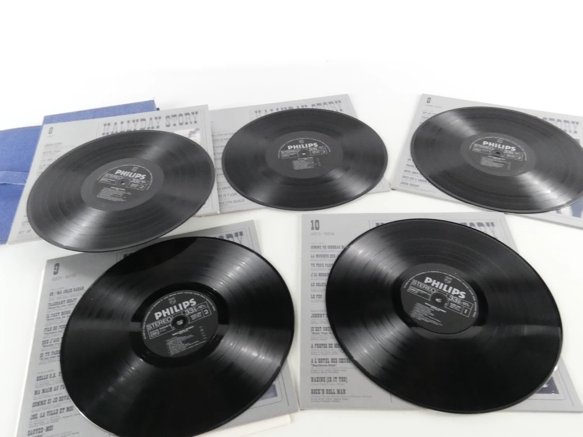 Hallyday Story (10 LP Deluxe Denim Box Set, 1975) - foto 10