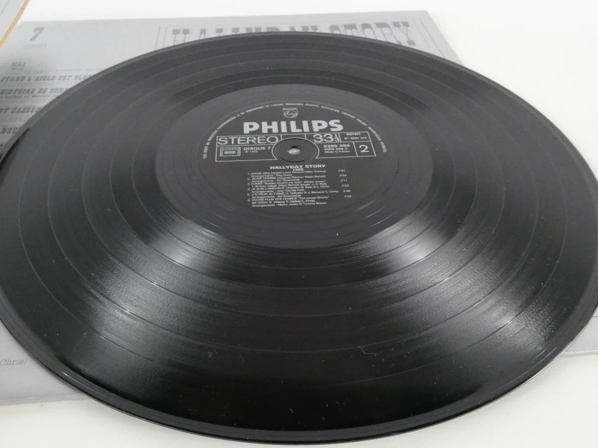 Hallyday Story (10 LP Deluxe Denim Box Set, 1975) - foto 11