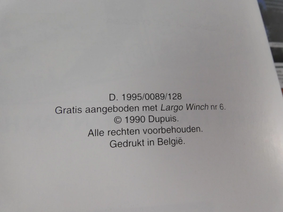 Kavel Largo Winch stripboeken – 16 albums - foto 20