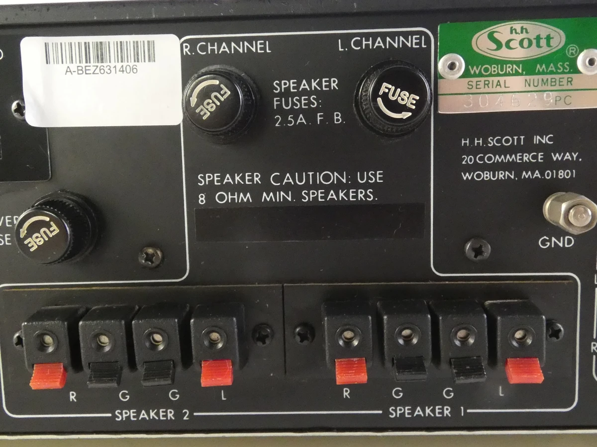 H.H. Scott A 417 Vintage Stereo versterker - foto 10