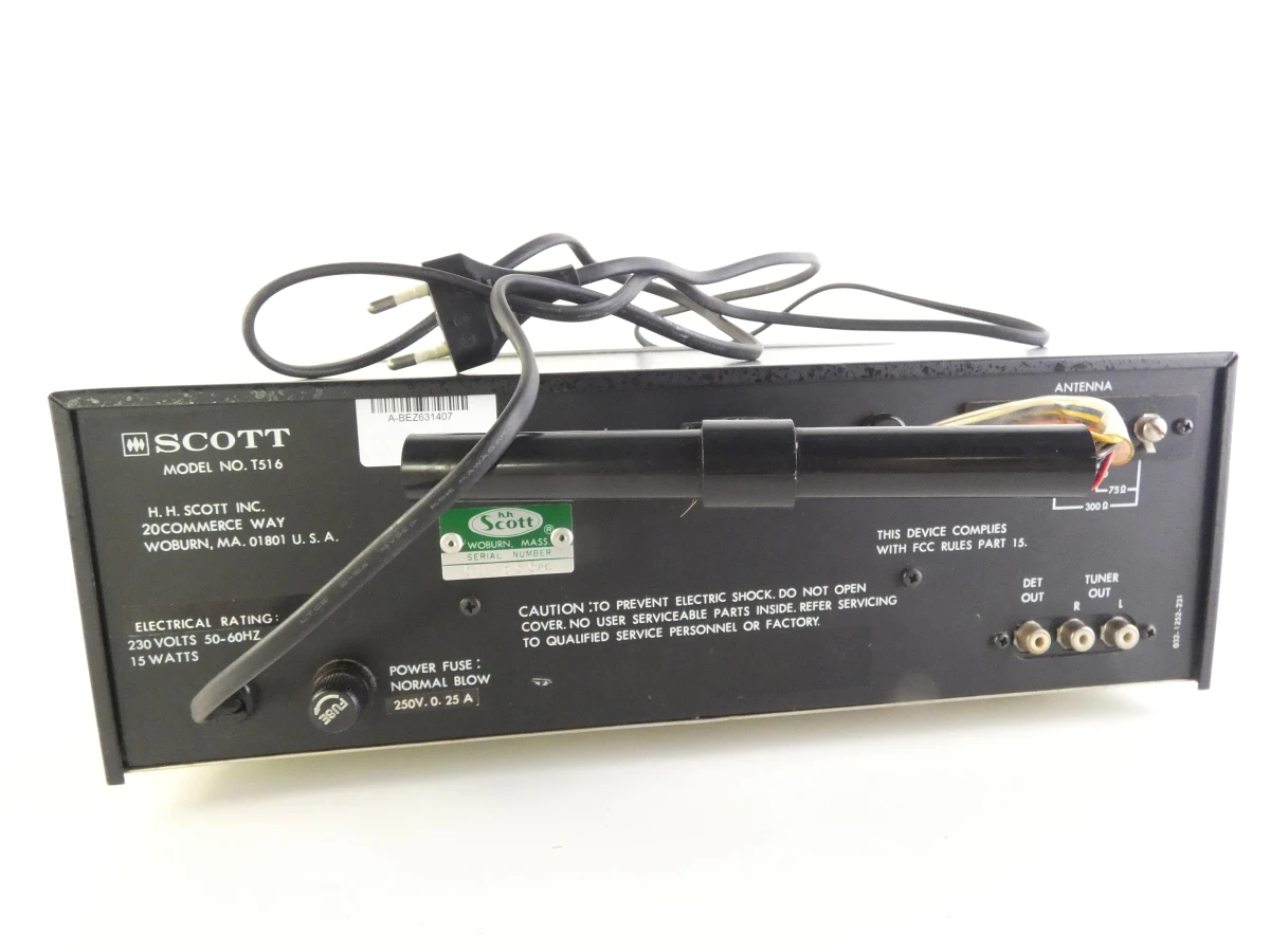 Vintage Scott T516 stereo tuner - foto 10