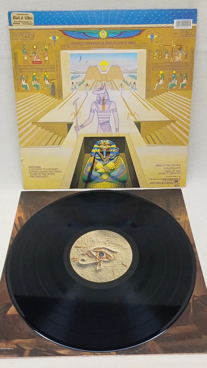Iron Maiden vinylplaat Powerslave met hoes - foto 3