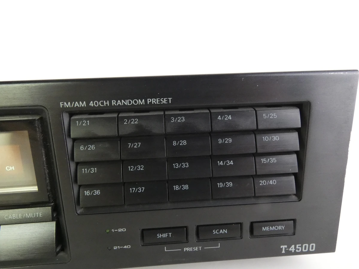 Onkyo Integra T-4500 - Vintage FM/AM Stereo Tuner - foto 3