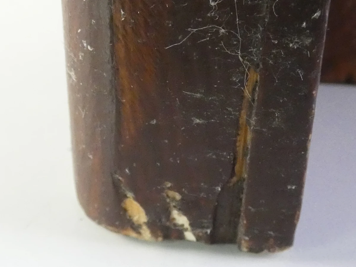 Vintage houten kruidenkastje met keramische lades - Delftsblauw stijl - foto 12