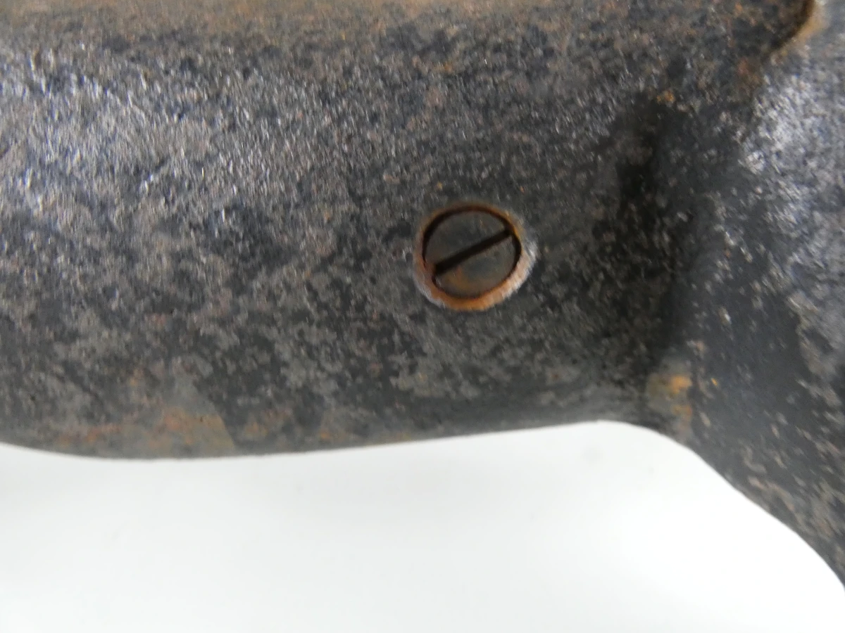 Gietijzeren Teckel – Schoenschraper / Deurstopper - foto 5