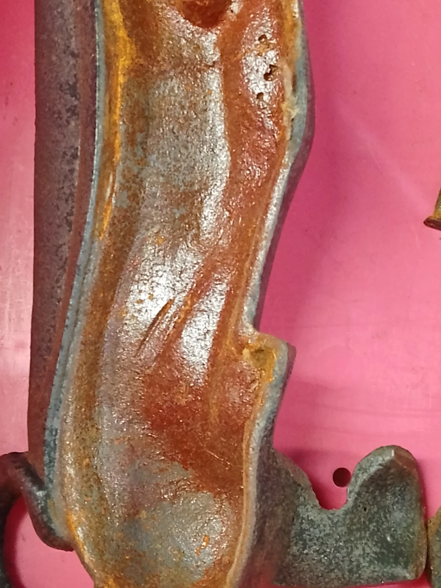 Gietijzeren Teckel – Schoenschraper / Deurstopper - foto 26