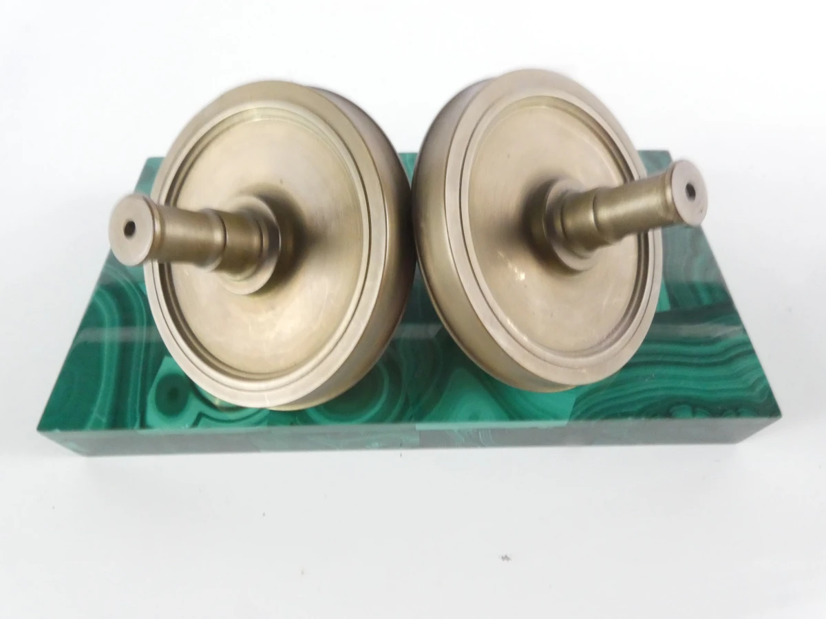 Decoratieve Tollen Set met Groene Malachiet Basis - foto 8