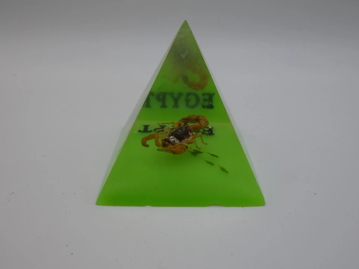 Piramide met ingegoten schorpioen - foto 3