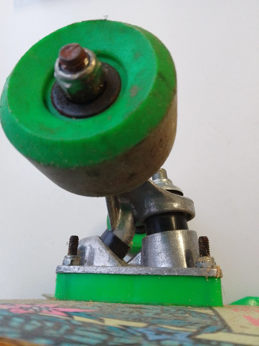 Originele SMA (Santa Monica Airlines) Natas Kaupas "Panther 3" Skateboard (1987) – Volledig Originele Survivor Setup! - foto 13