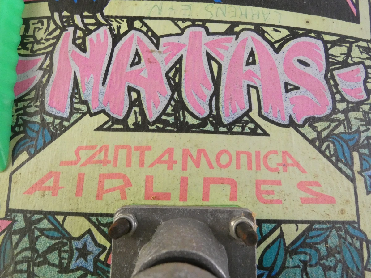 Originele SMA (Santa Monica Airlines) Natas Kaupas "Panther 3" Skateboard (1987) – Volledig Originele Survivor Setup! - foto 9