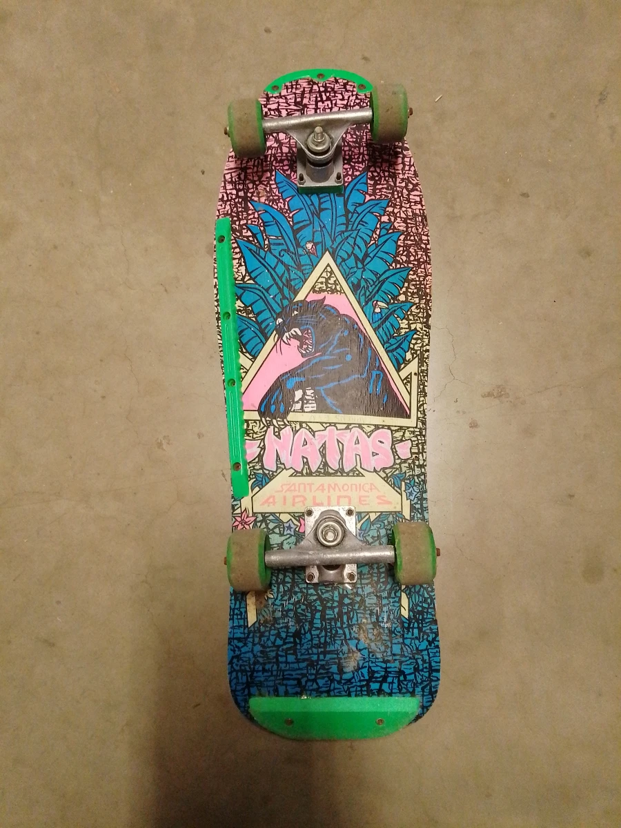 Originele SMA (Santa Monica Airlines) Natas Kaupas "Panther 3" Skateboard (1987) – Volledig Originele Survivor Setup! - foto 20