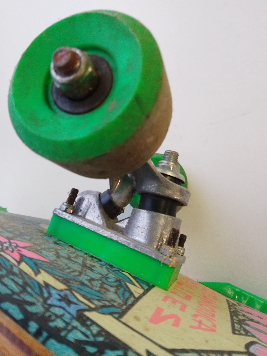 Originele SMA (Santa Monica Airlines) Natas Kaupas "Panther 3" Skateboard (1987) – Volledig Originele Survivor Setup! - foto 14