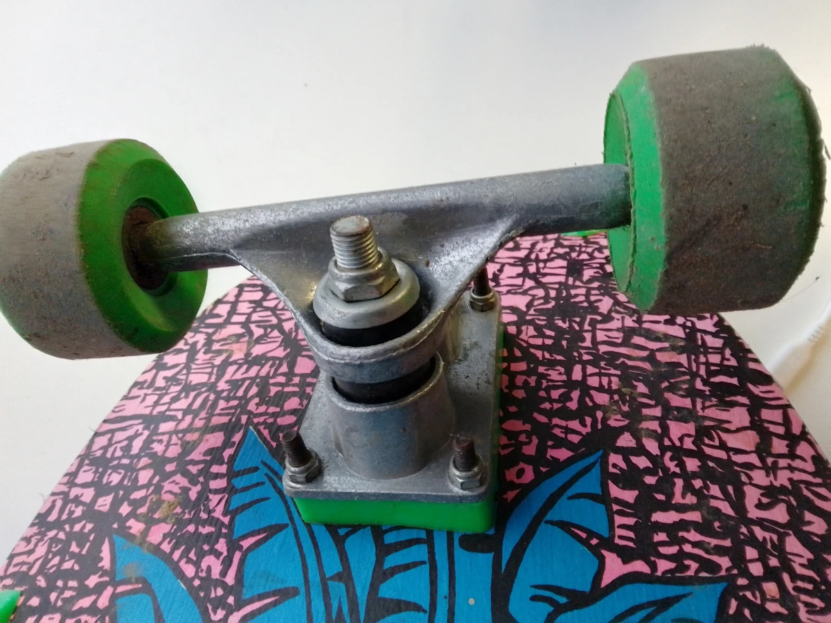 Originele SMA (Santa Monica Airlines) Natas Kaupas "Panther 3" Skateboard (1987) – Volledig Originele Survivor Setup! - foto 11