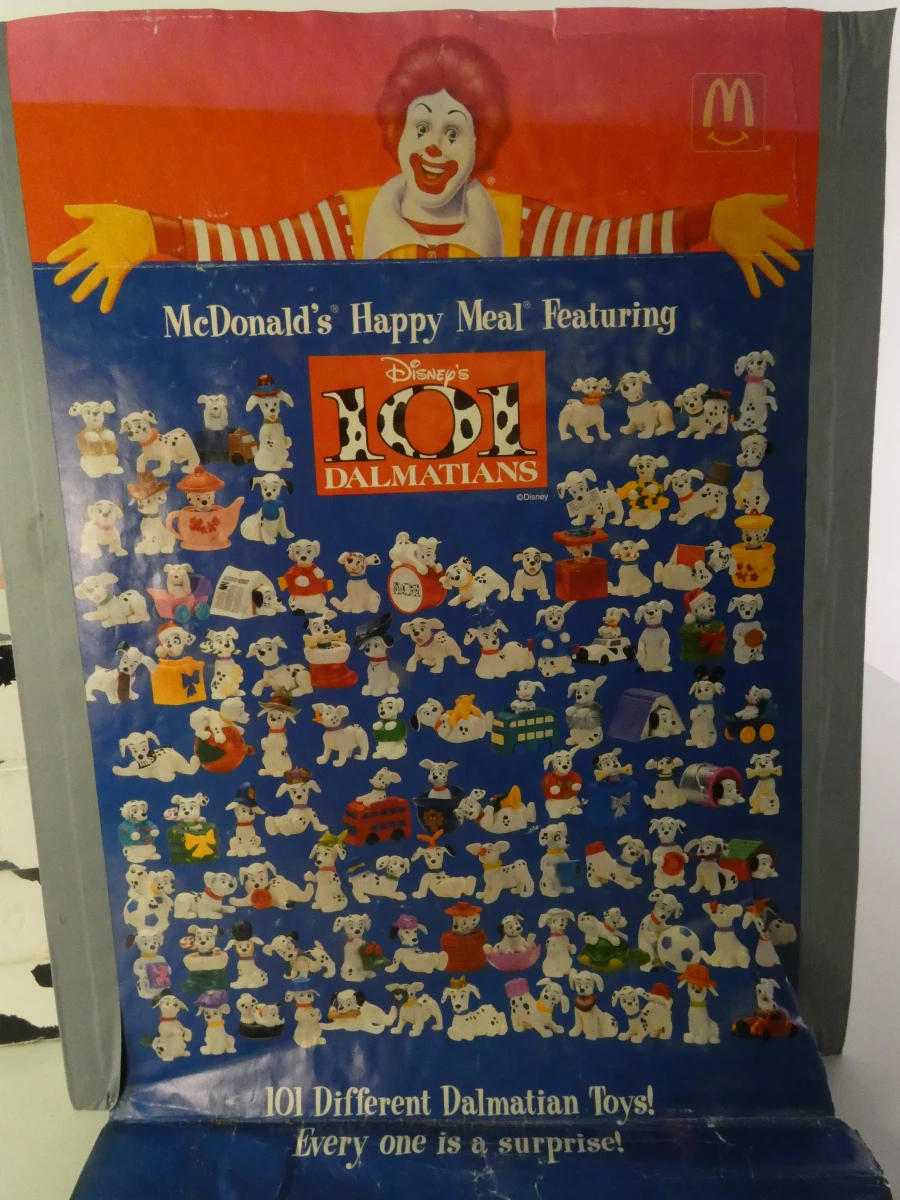 McDonald's 101 Dalmatiërs Verzamelkoffer + Poster (1996) – Gedeeltelijk Gevuld - foto 17