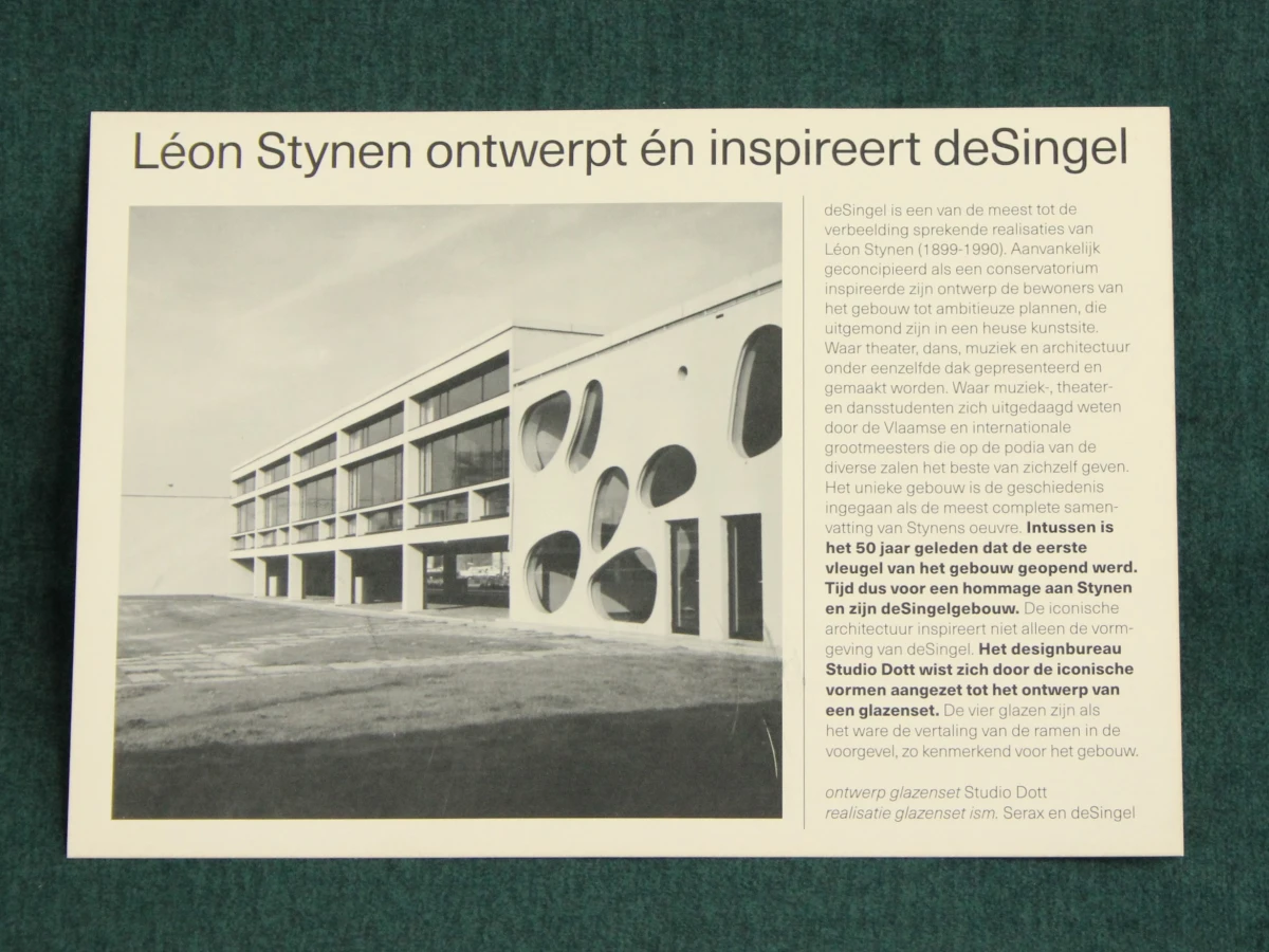 Glazenset deSingel voor Serax, design Studio Dott (in O.V.P) - foto 6