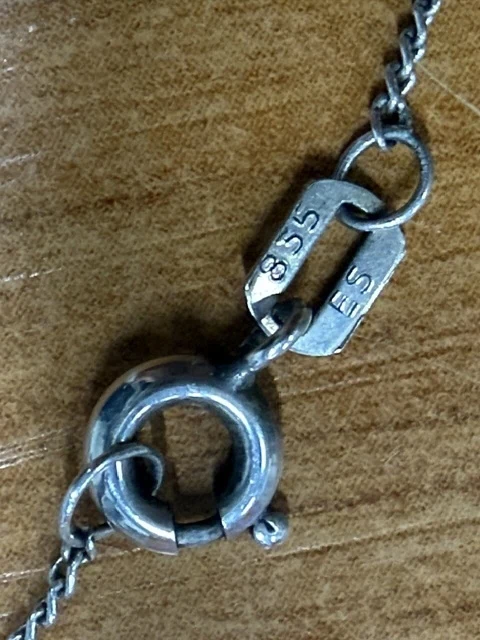 Zilveren sieradenset met paarse en witte steentjes. - foto 13