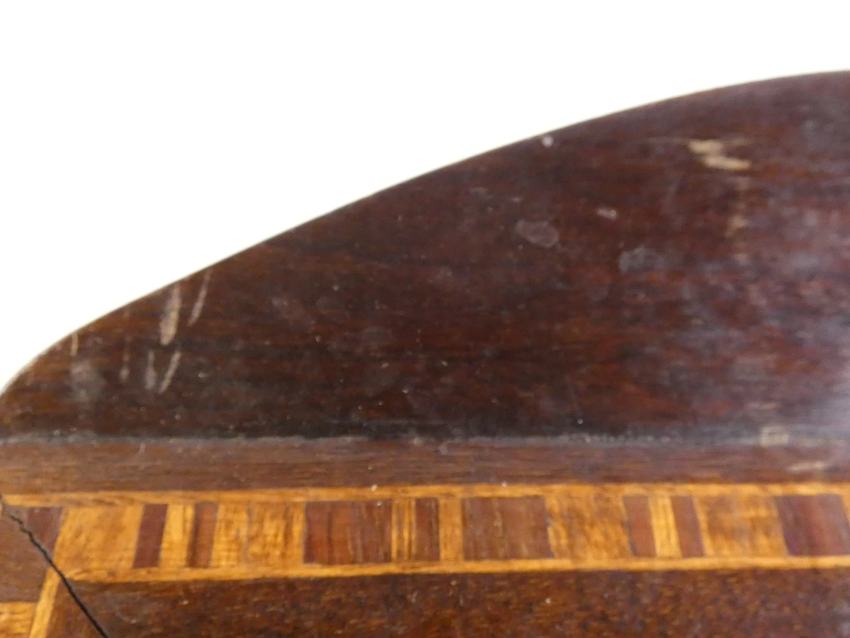Vintage houten dienblad met kleurrijke decoratie - foto 10
