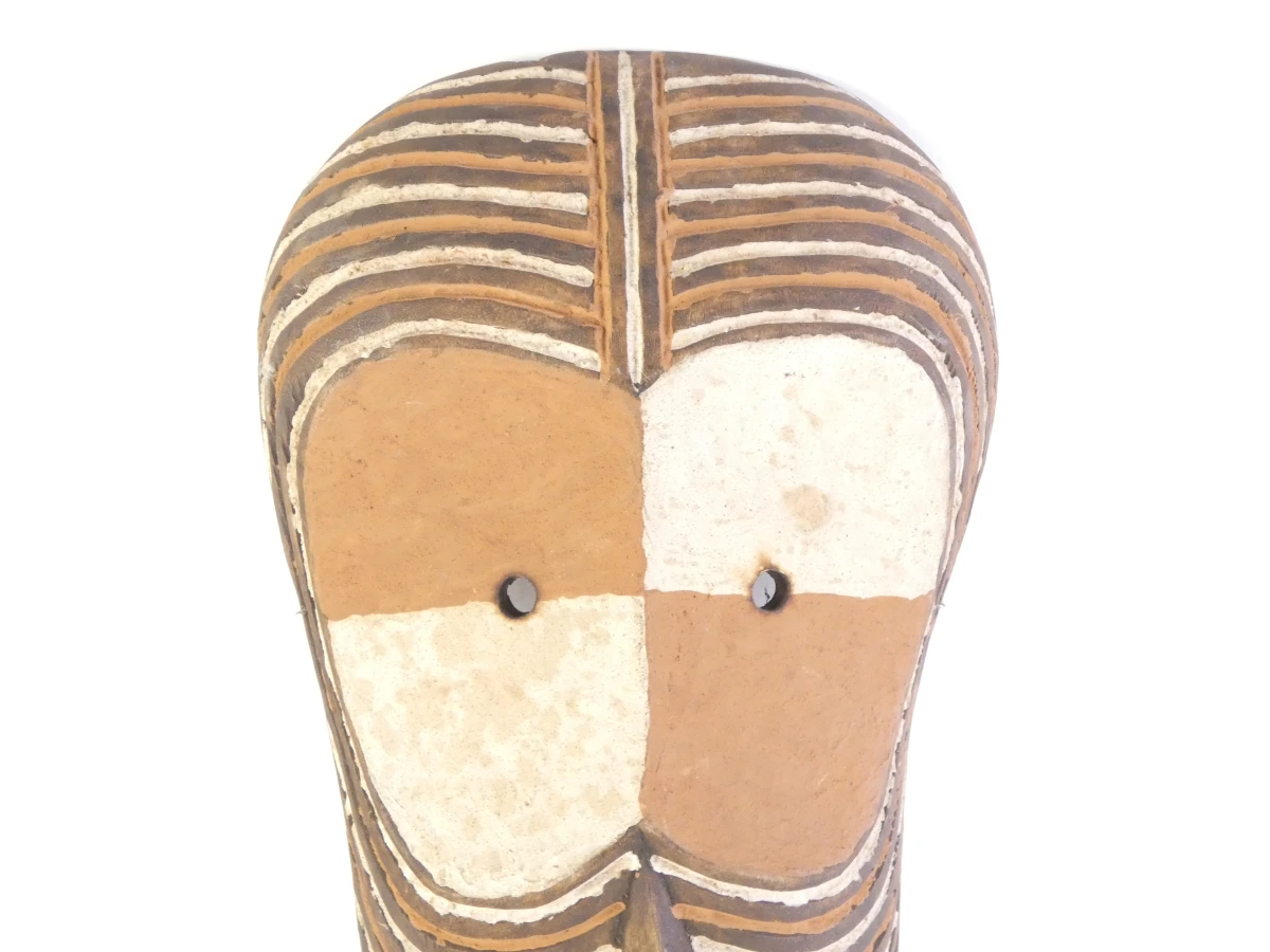 Decoratief Afrikaans houten masker - foto 3